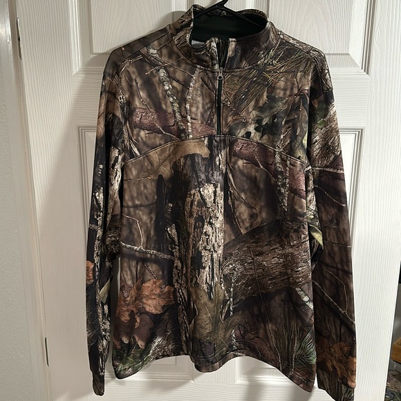 Under Armor (mossy oak ) storm Camo shirt size XL - Picture 1 of 4